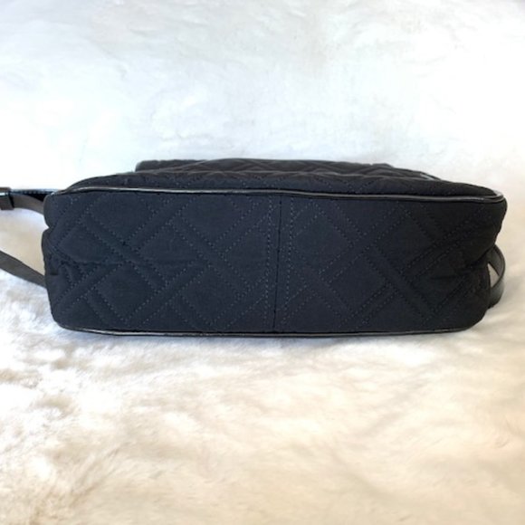 Black Vera Bradley Microfiber Bag - Picture 11 of 14